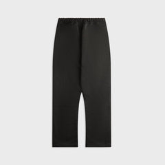 Essentials Textured Nylon Active Trace Relaxed Drawstring Pant - Vintage Black