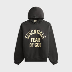 Essentials Campus 90s Hoodie - Faded Black
