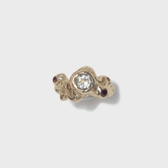 Faris Calerda Ring - Gold / Pink Amethyst