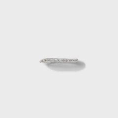 Faris Dotto Ring Slim - Sterling Silver
