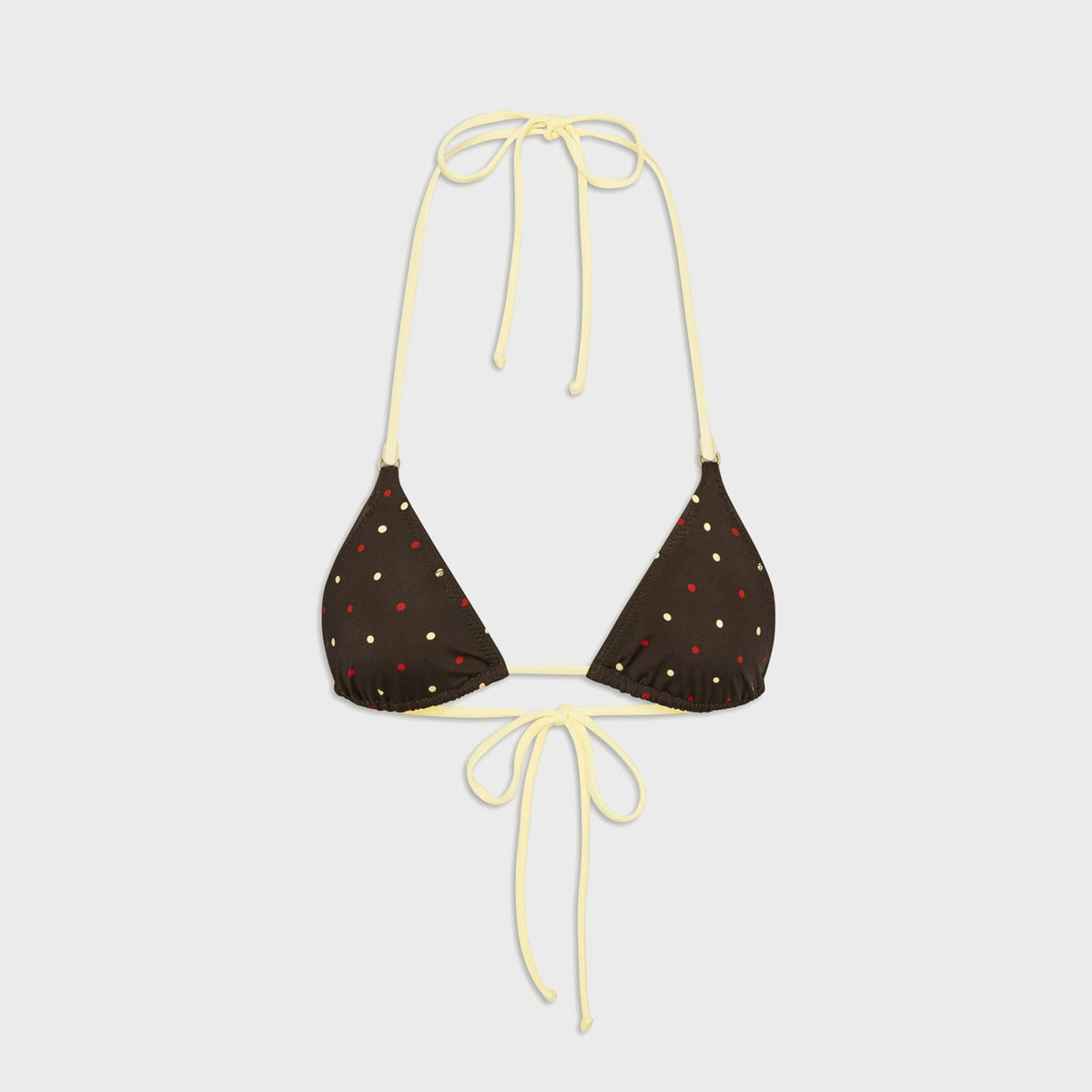 Frankies Bikinis Nick Satin Top - Honey Bug