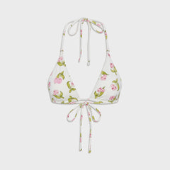 Frankies Bikinis Grace Beaded Top - Cherry Picked