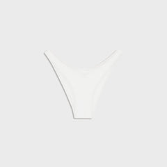 Frankies Bikinis x Paige Lorenze Harper Ribbed Cheeky Bikini Bottom - Marry Me