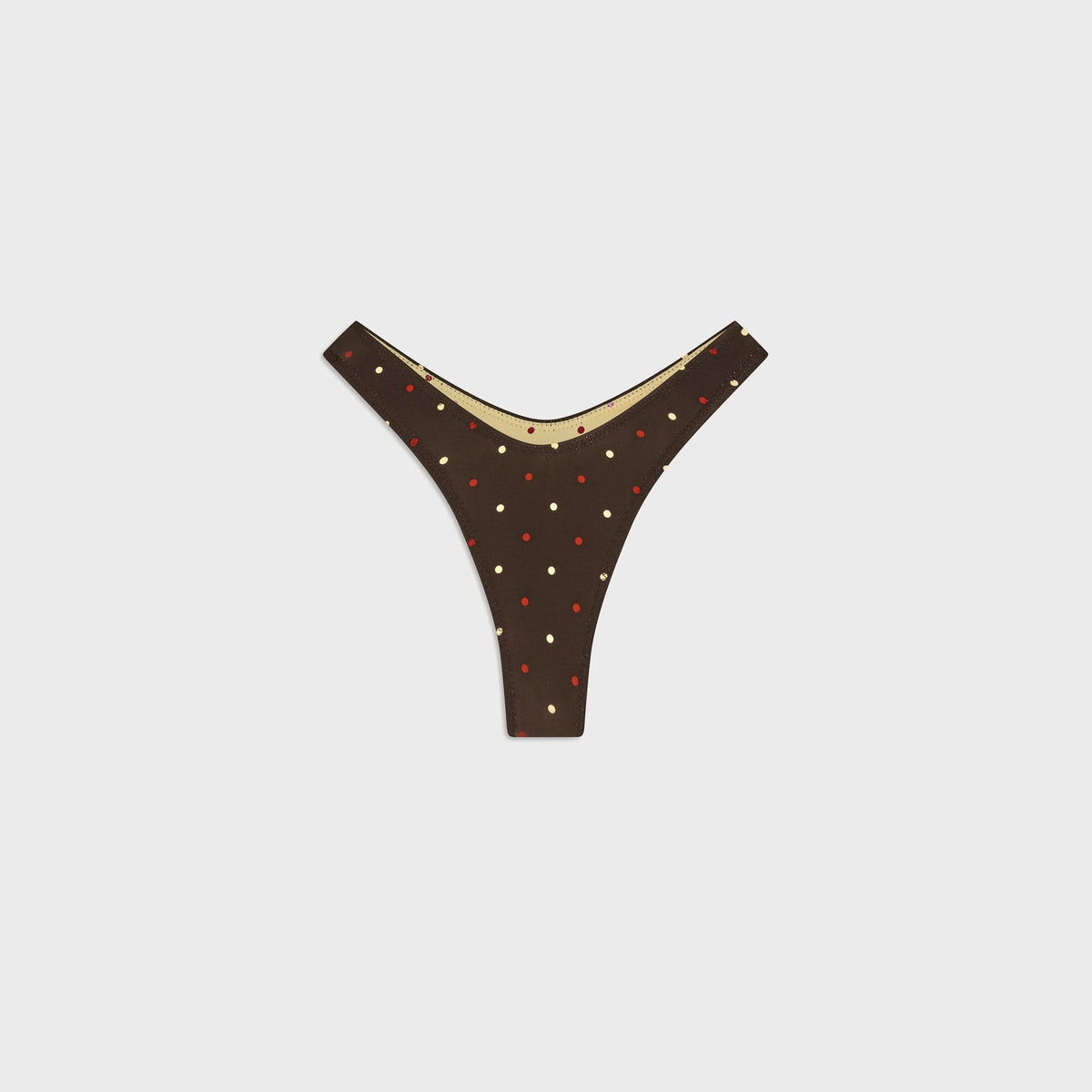 Frankies Bikinis Full Moon Satin Bottom - Honey Bug
