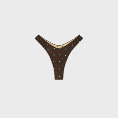 Frankies Bikinis Full Moon Satin Bottom - Honey Bug