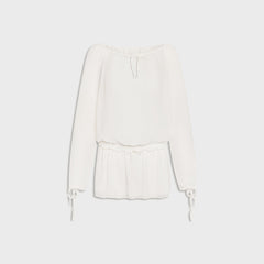 Frankies Bikinis x Paige Lorenze Forever Yours Chiffon Coverup Dress - Sunday Ceremony