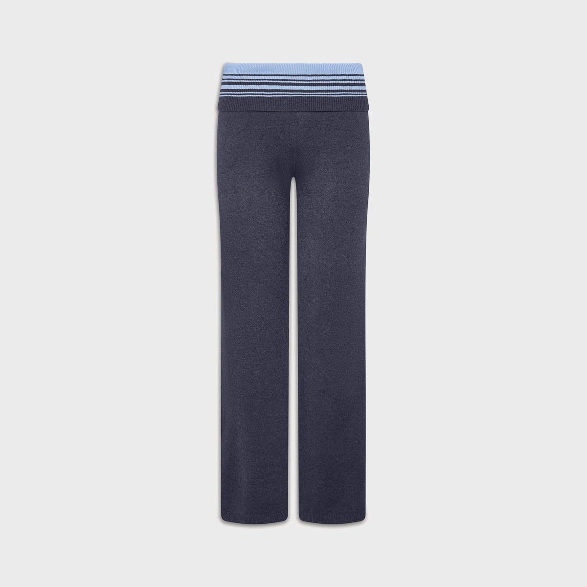 Frankies Bikinis Shore Cloud Knit Pant - Stone Stripe