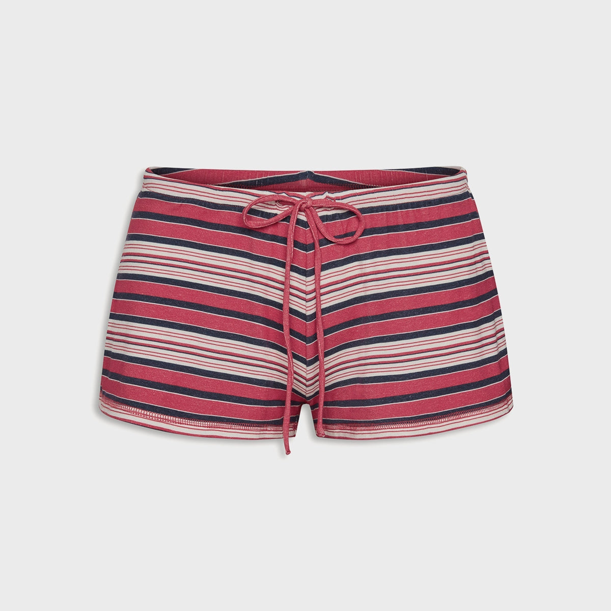 Frankies Bikinis x Jennie Sophie Lightweight Jersey Short - Sunset Stripe