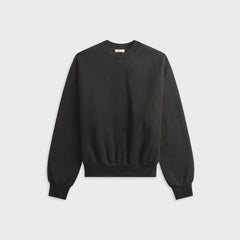 Fear Of God Sunfaded Classic Half Raglan Sweatshirt - Black