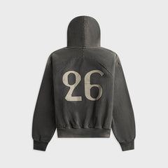 Fear Of God 26 Classic Half Raglan Hoodie - Off Black