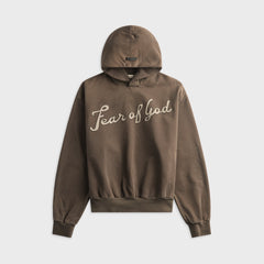 Fear Of God 26 Classic Half Raglan Hoodie - Faded Brown