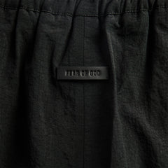 Fear Of God Nylon Taffeta Padded Sport Short - Black
