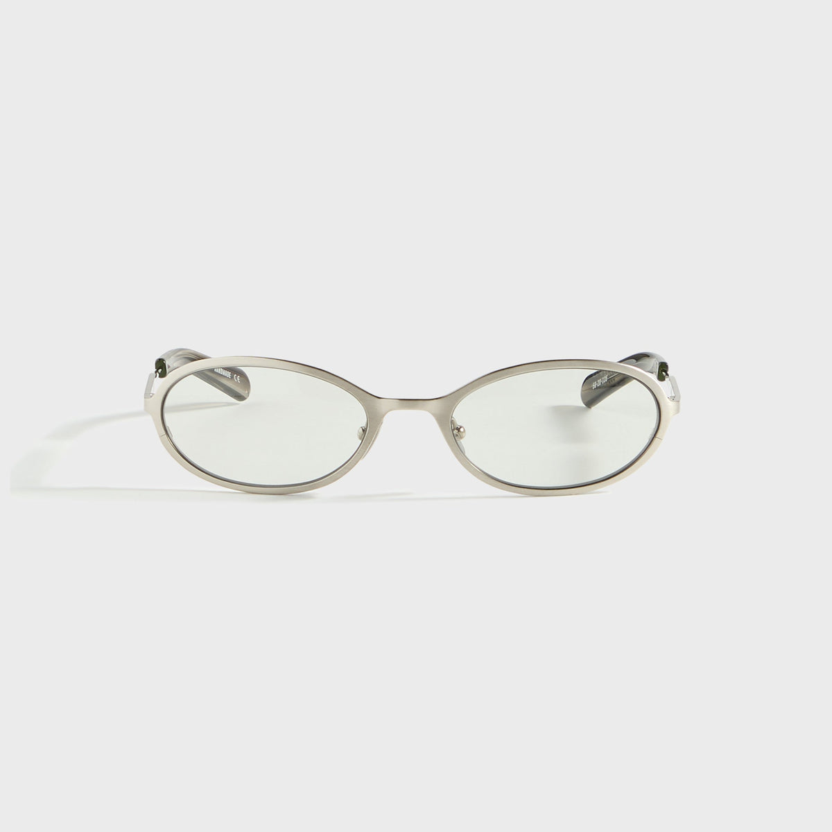 Flatlist Cohen - Brushed Silver / Transparent Grey Lens