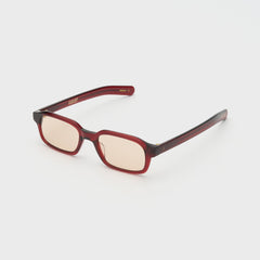 Flatlist Hanky - Crystal Burgundy / Peach Lens