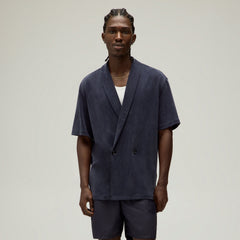 Giorgio Armani & Kith Short Sleeve Thompson Crossover Shirt - Nocturnal