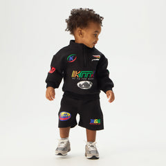 Kith Baby Multi Logo Hunter Pullover - Black