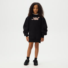Kith Kids Ombre Script Camryn Dress - Black