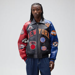 Kith & AVIREX for the New York Knicks Madison Square Garden Icon Jacket - Multi