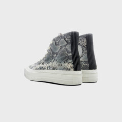 Converse First String Chuck Taylor All Star - Silver / Snow White / Black
