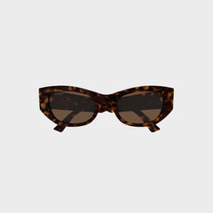 Gucci GG2044SA Cat-Eye Sunglasses - Havana / Brown