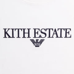 Giorgio Armani & Kith Estate Tee - White