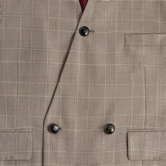 Giorgio Armani & Kith &Kin Single Breasted Collarless Jacket - Dark Ash