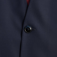 Giorgio Armani & Kith &Kin Cropped Collarless Jacket - Blue / Navy