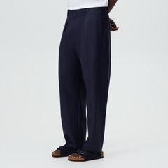 Giorgio Armani & Kith &Kin Flat Front Trouser - Blue / Navy