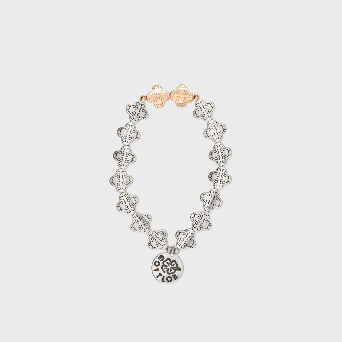 Gottlob Edition No. 1 Bracelet - Silver / Rose Gold