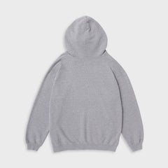 vowels Faded Collegiate Hoodie - Grey Heather