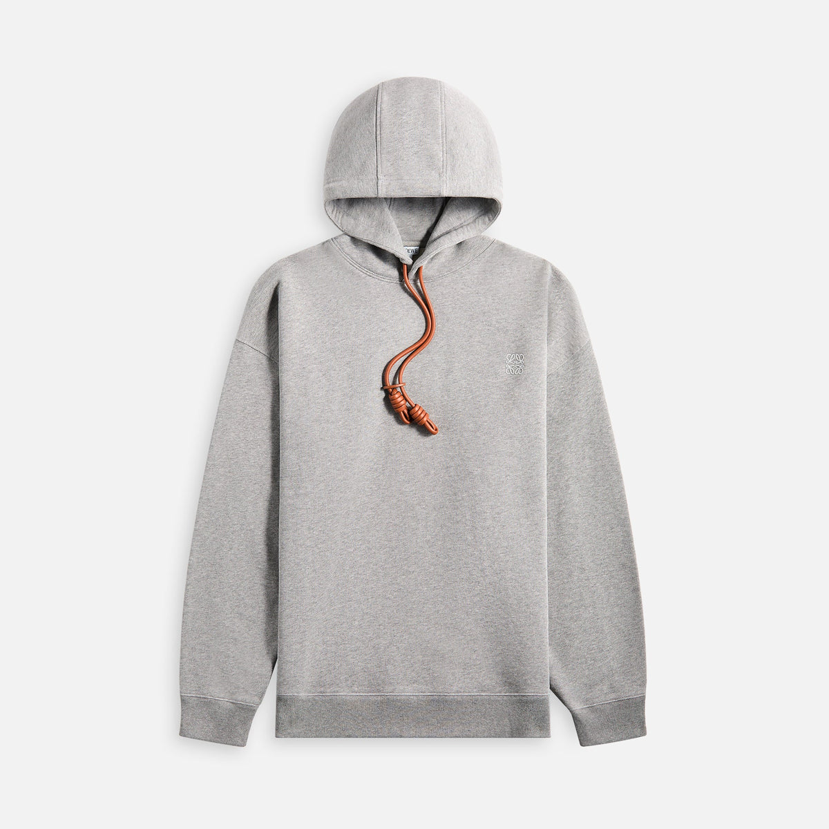 Loewe Relaxed Fit Hoodie - Grey Melange