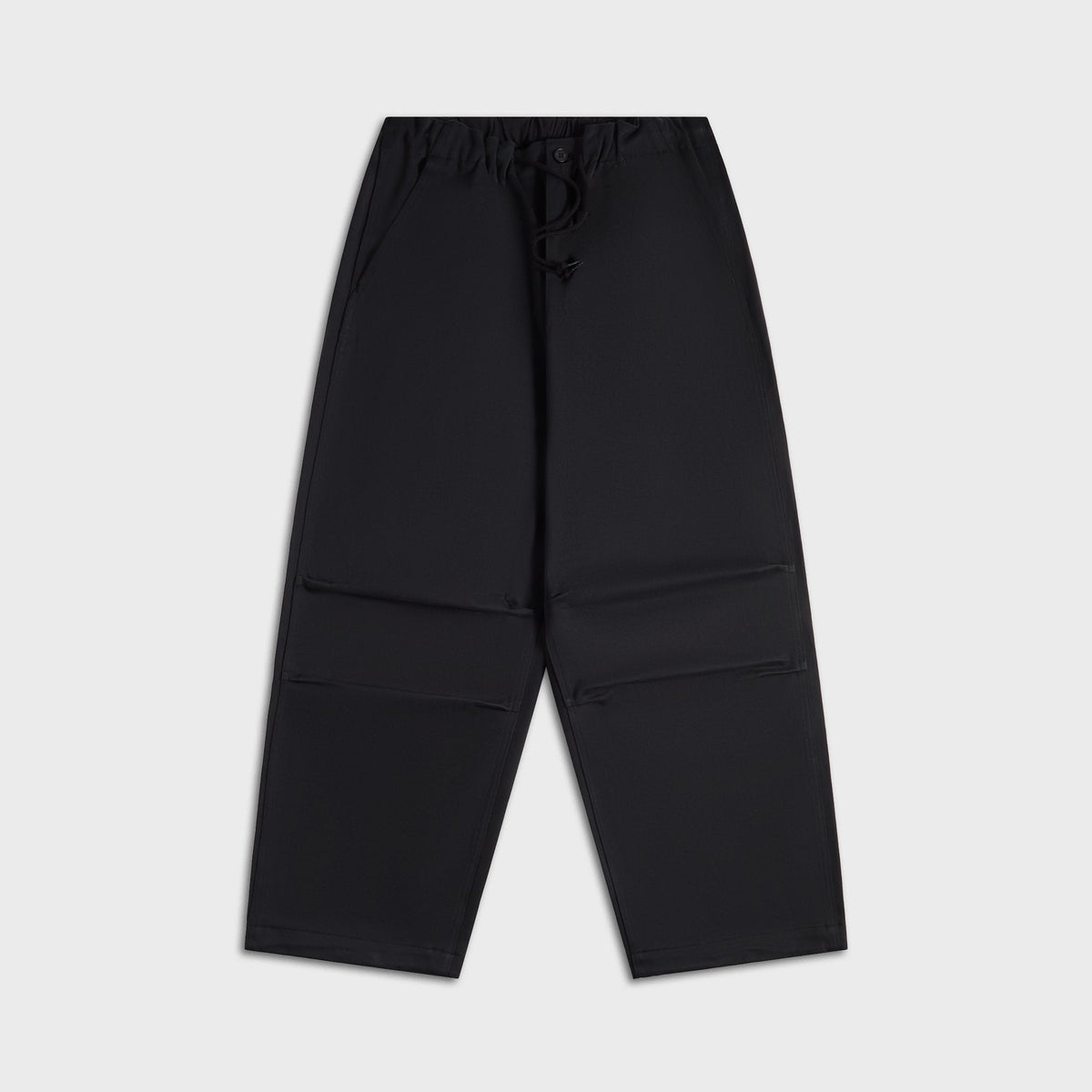 CDG Homme Cotton Twill Pants - Black