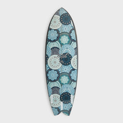 Kith for Haydenshapes Fish Surfboard - Nocturnal