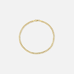 Isa Grutman Cuban Chain Bracelet - Yellow Gold
