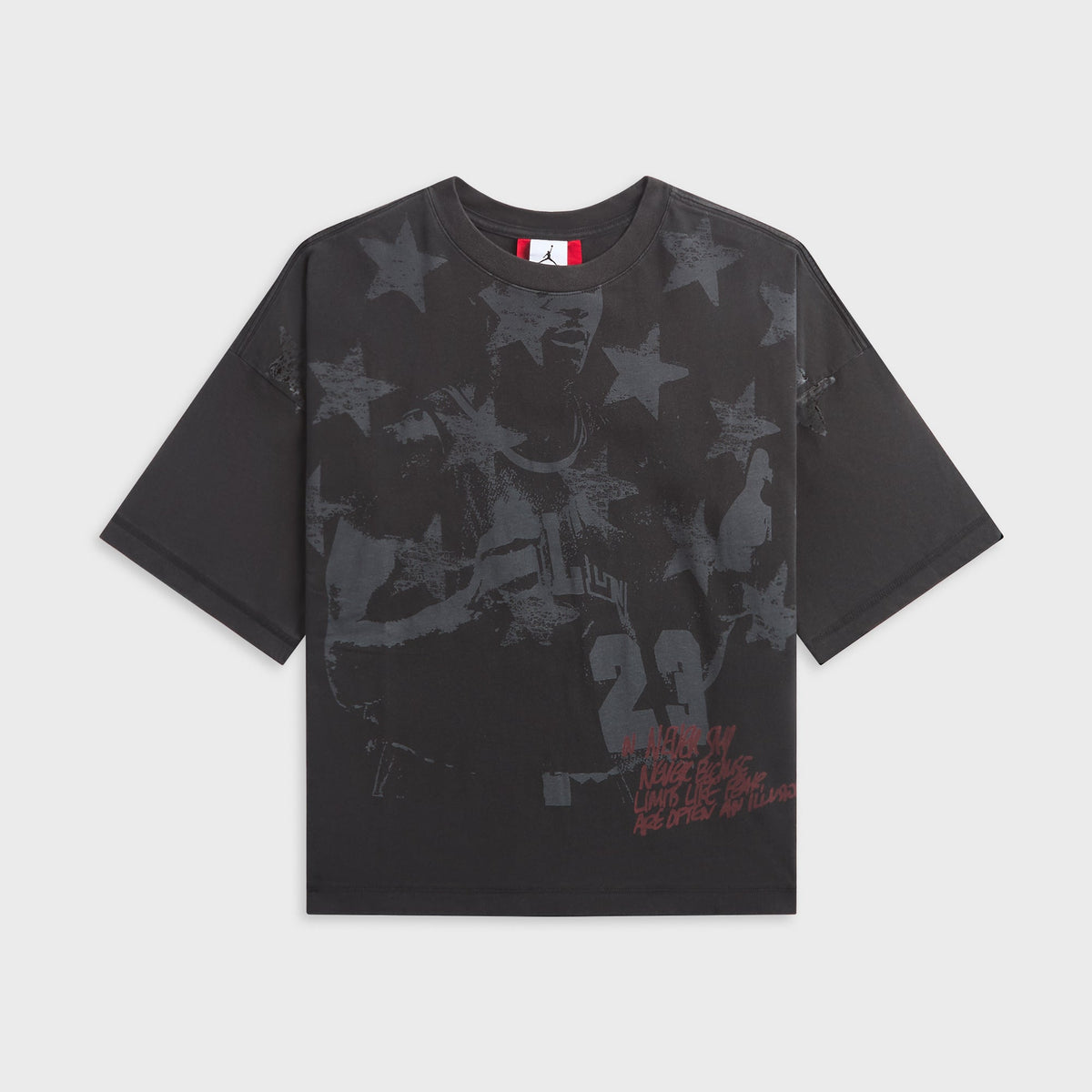 Jordan M J IH Star Short Sleeve Tee - Black