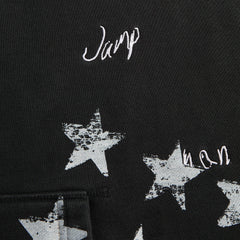 Jordan M J IH Crop Hoodie - Black