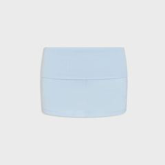 Frankies Bikinis x Jennie Chantal Cotton Jersey Skort - Powder Blue