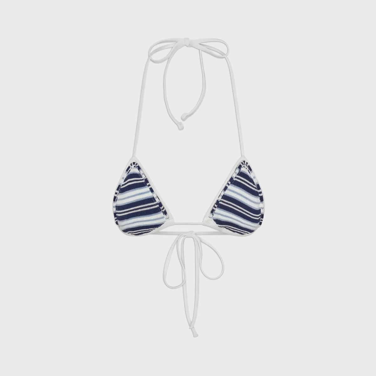 Frankies Bikinis x Jennie Nick Knit Top - Arctic Stripe