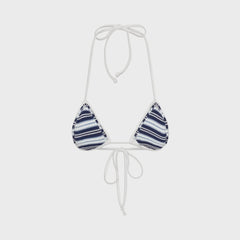 Frankies Bikinis x Jennie Nick Knit Top - Arctic Stripe