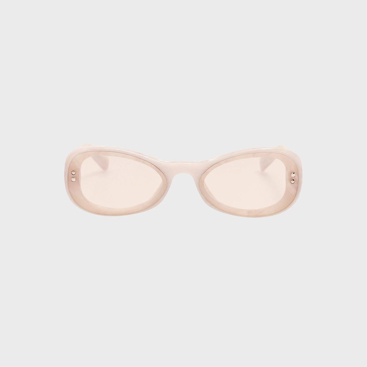 Jacquemus 194 Frames - Marble / Silver / Light Smoke