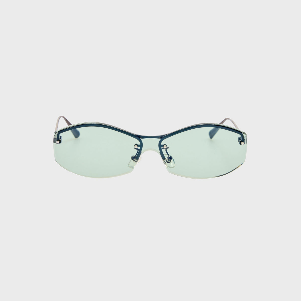 Jacquemus 206 Frames - Nickel / Mint