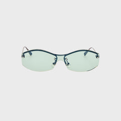 Jacquemus 206 Frames - Nickel / Mint