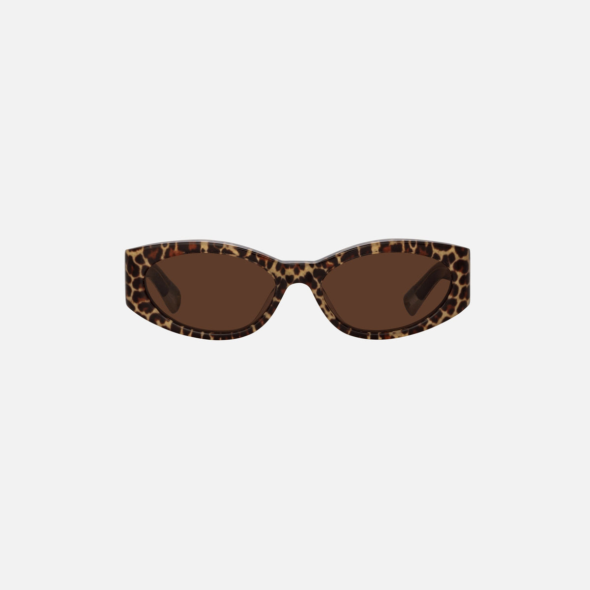 Jacquemus Ovalo Frames - Leopard