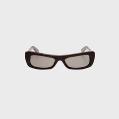 Jacquemus Capri Sunglasses - Brown Croc