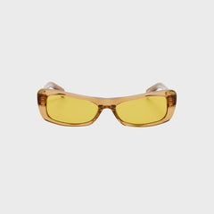 Jacquemus Capri Frames - Shiny Brown / Light Gold / Ochre