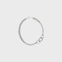 Justine Clenquet Phoebe Necklace - Palladium