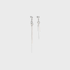 Justine Clenquet Salem Earrings - Palladium