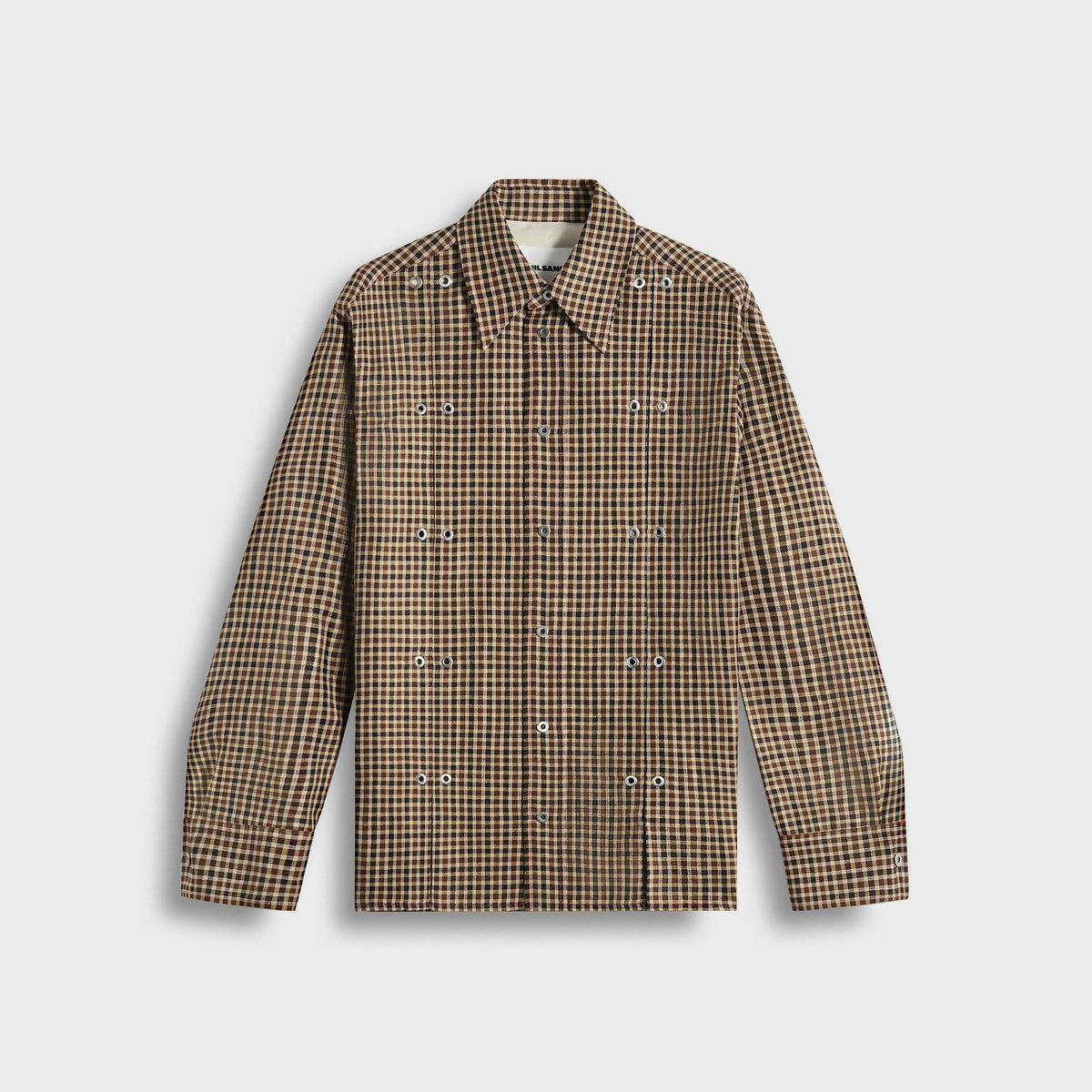 Jil Sander Shirt 163 - Hazelnut Mouline