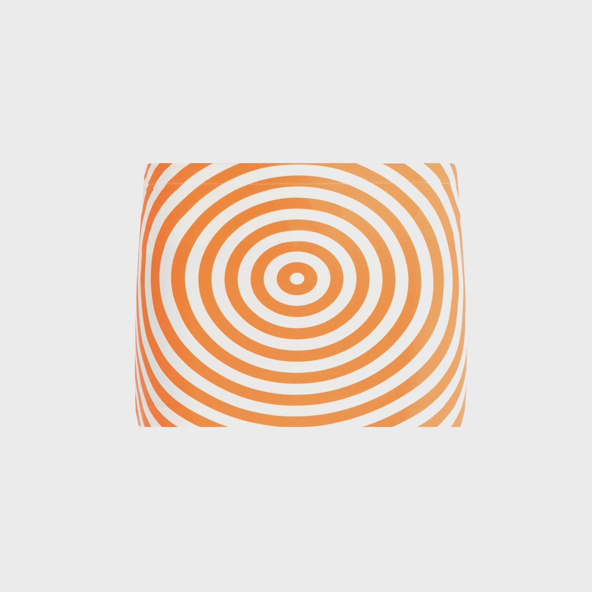 Jean Paul Gaultier Jersey Lycra Mini Skirt - Orange Printed Target