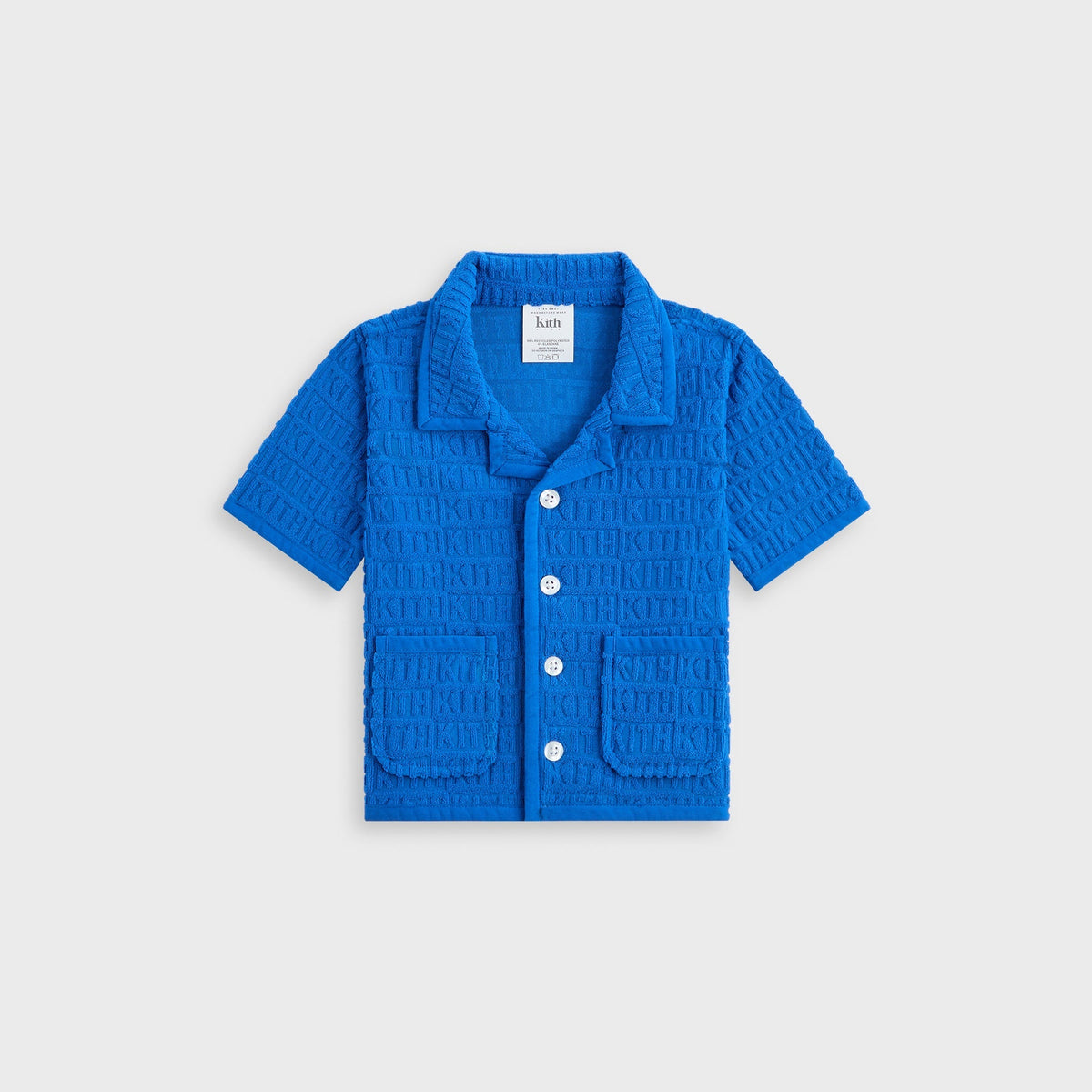 Kith Baby Thompson Logo Camp Shirt - Greek